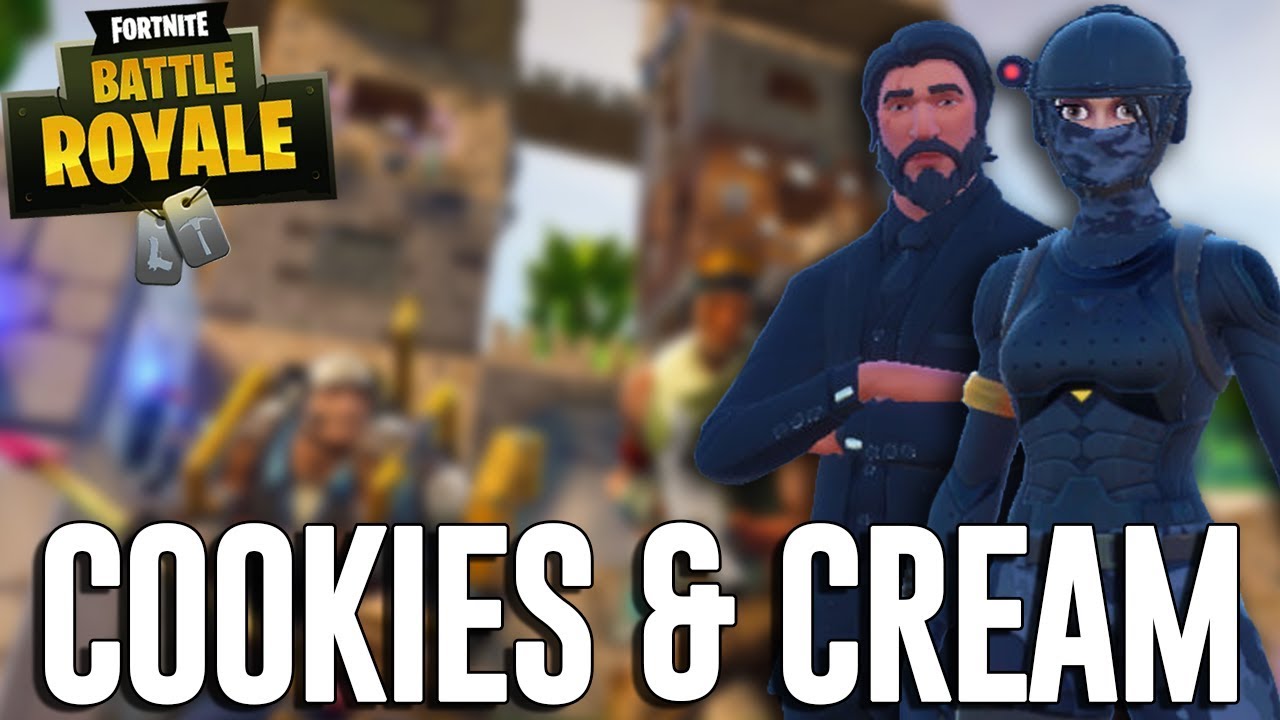 Cookies and Cream! - Fortnite Battle Royale Gameplay - Ninja & Myth Duos