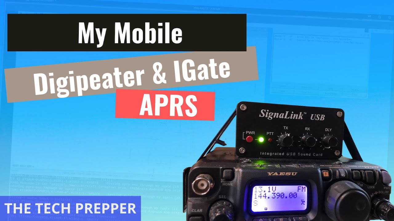 APRS - My Mobile Digipeater & IGate