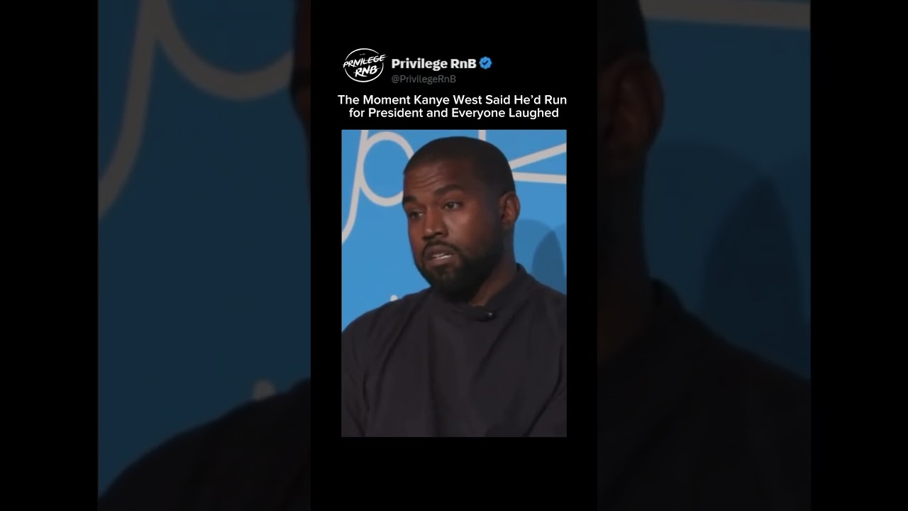 The Moment Kanye West Said He’d Run for President and Everyone Laughed