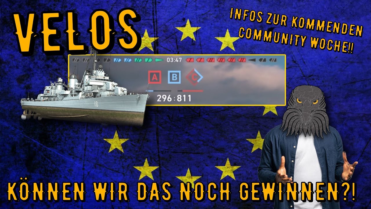 World of Warships Legends - VELOS - Tier 8 - Können wir das noch gewinnen?!  [deutsch/ gameplay]