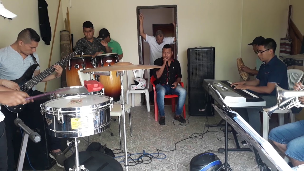 Lloró mi corazón- Pastor Lopéz (Cover Orquesta Nueva Sonora- Supia Caldas) ENSAYO