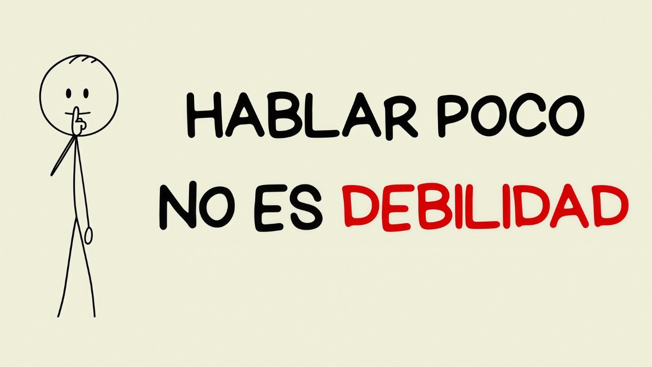 ¿Por qué hay personas que hablan poco pero piensan mucho?
