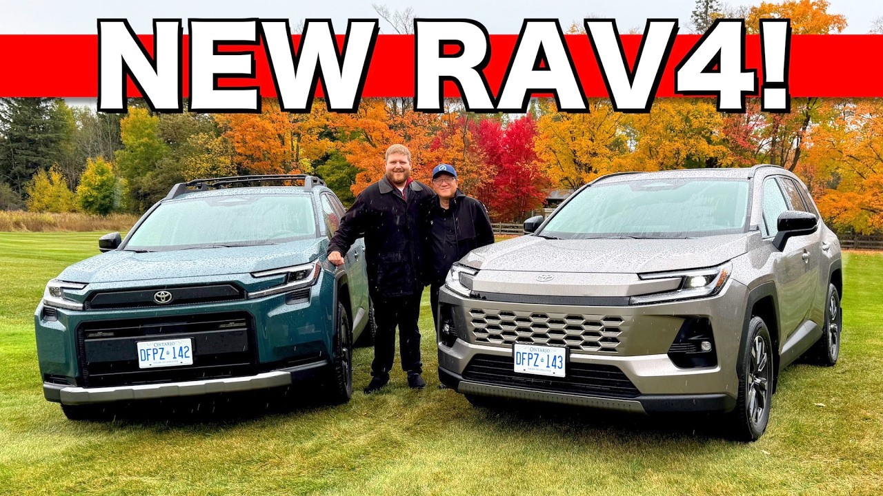 Первые мысли о Toyota RAV4 2026 года — ещё один бестселлер? С помощью Дэвида @AutomotivePress