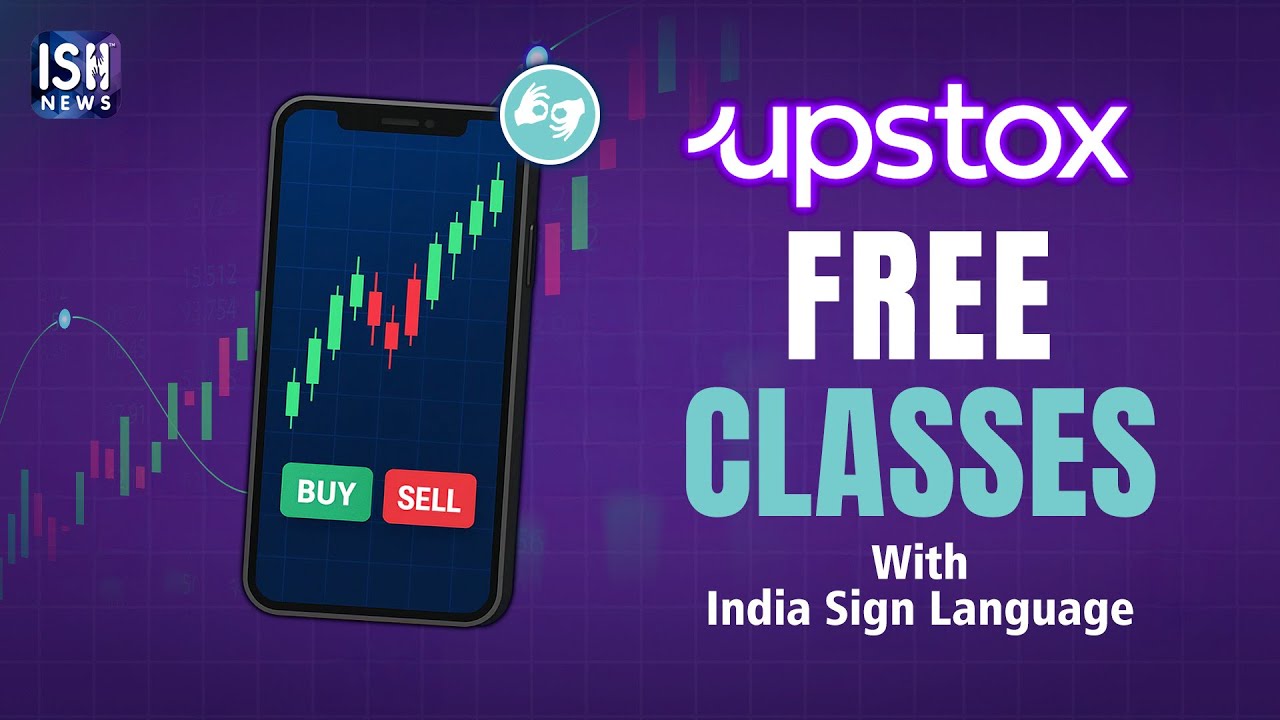 Upstox x ISH News Free Online Classes Hi | ISH News