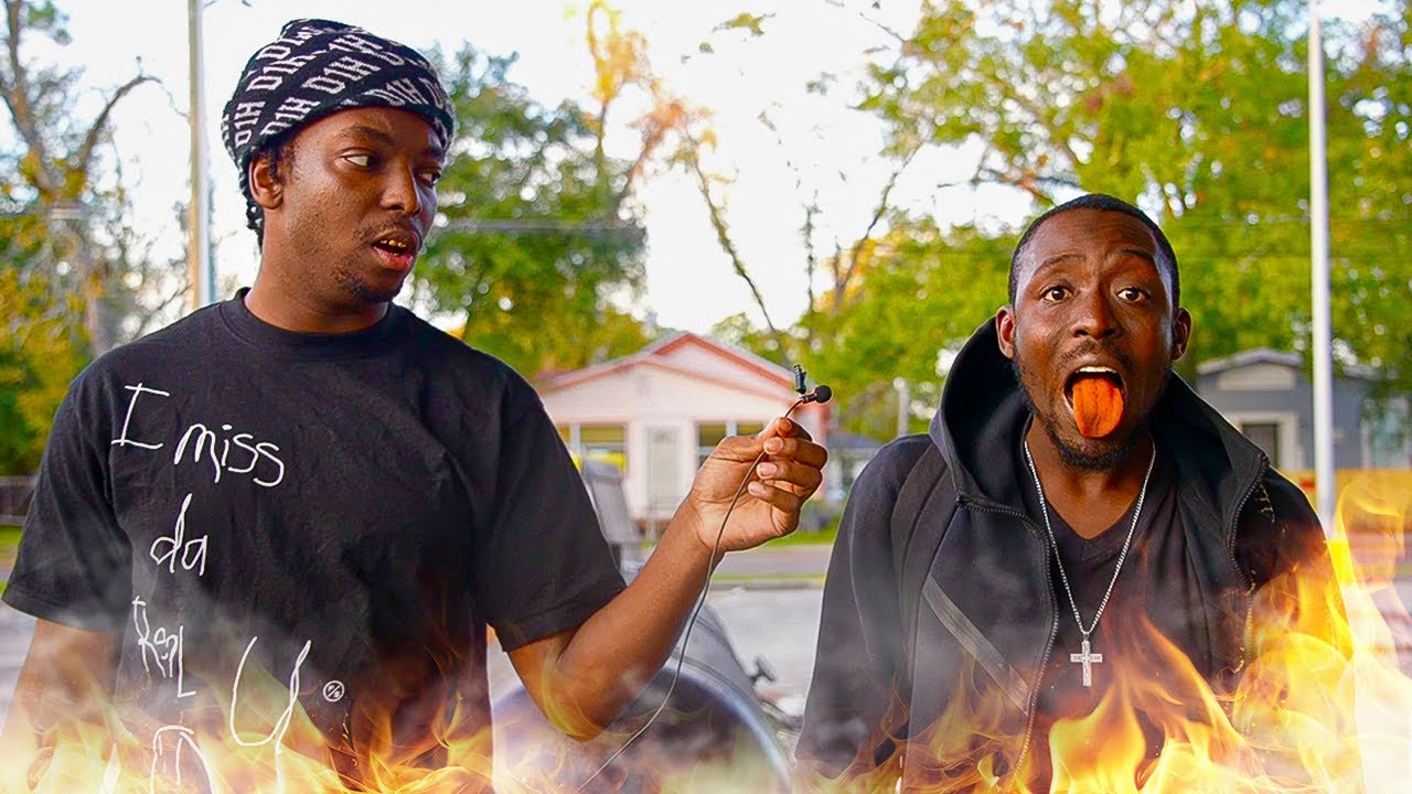 Paying Strangers In The Hood to Eat World's Hottest Gummy Bear!