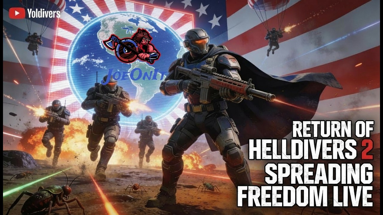 Super Earth Needs Us: Helldivers 2 Co-op Chaos LIVE