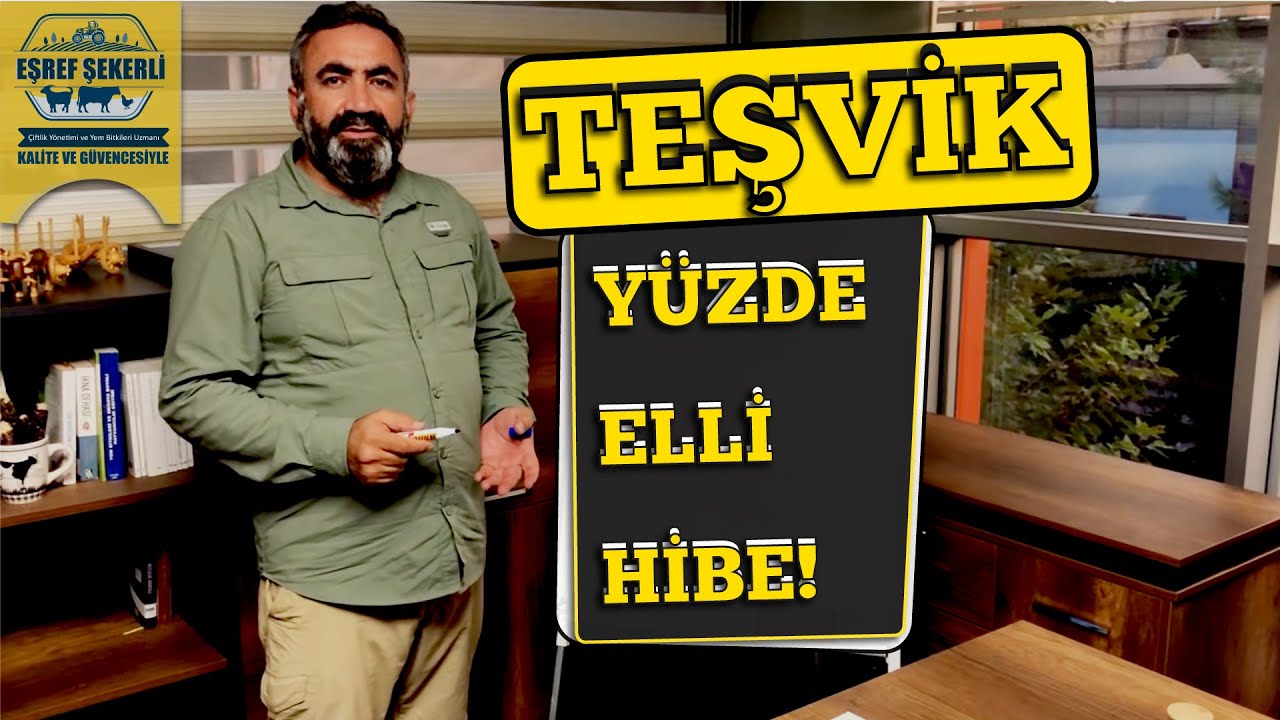 Teşvik, Destek %50 Hibe!!
