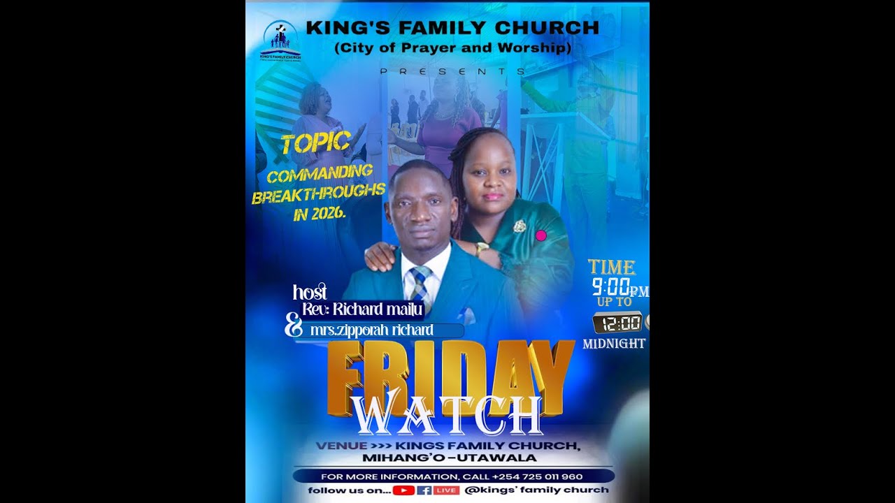 DAY 5//Rev.Richard Mailu//16/01/2026