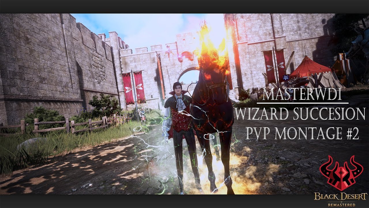 Black Desert - Succesion Wizard  PVP Montage #2 [EZ DUO Fallen GOD & RBF]