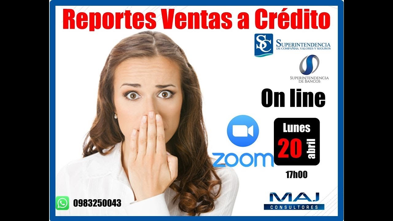 Reportes de ventas a crédito Super Cías y Super Bancos