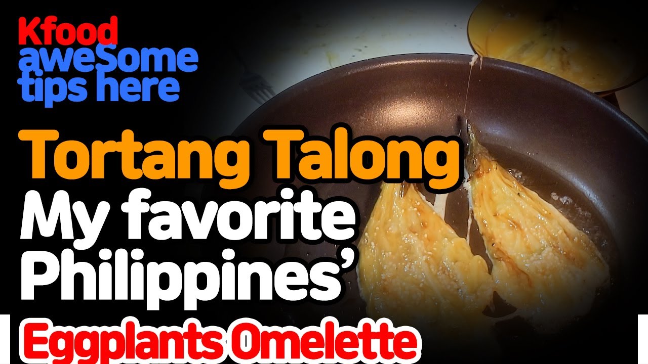 How to make Tortang Talong Authentic Philippines cuisine. My favorite Filipino food. Tender eggplant