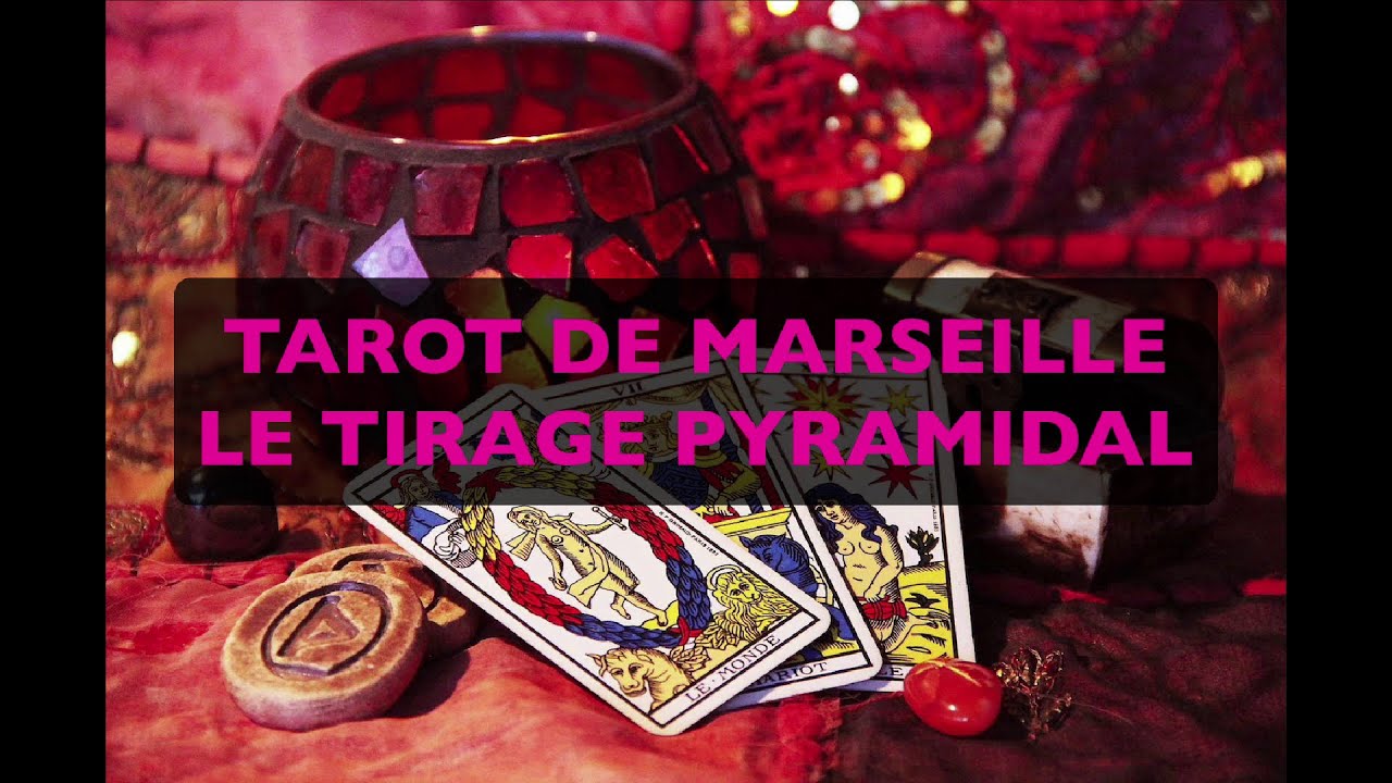 Tarot de Marseille : Tirage pyramidal