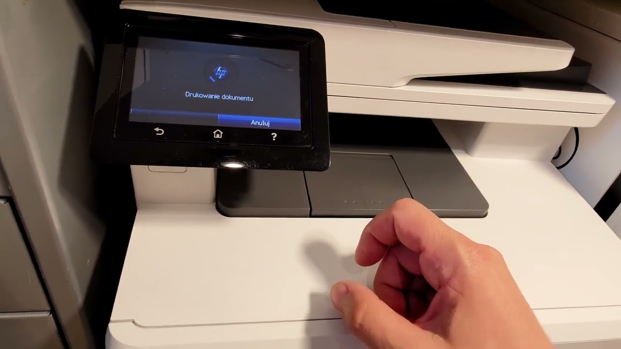 Dlaczego kupuję drukarki używane?   Drukarka HP M477fnw  -  firmware update