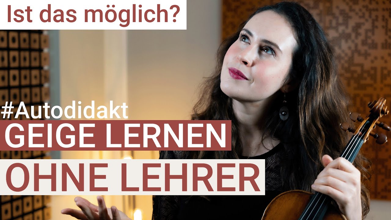 Ist GEIGE LERNEN als AUTODIDAKT m&ouml;glich/sinnvoll?