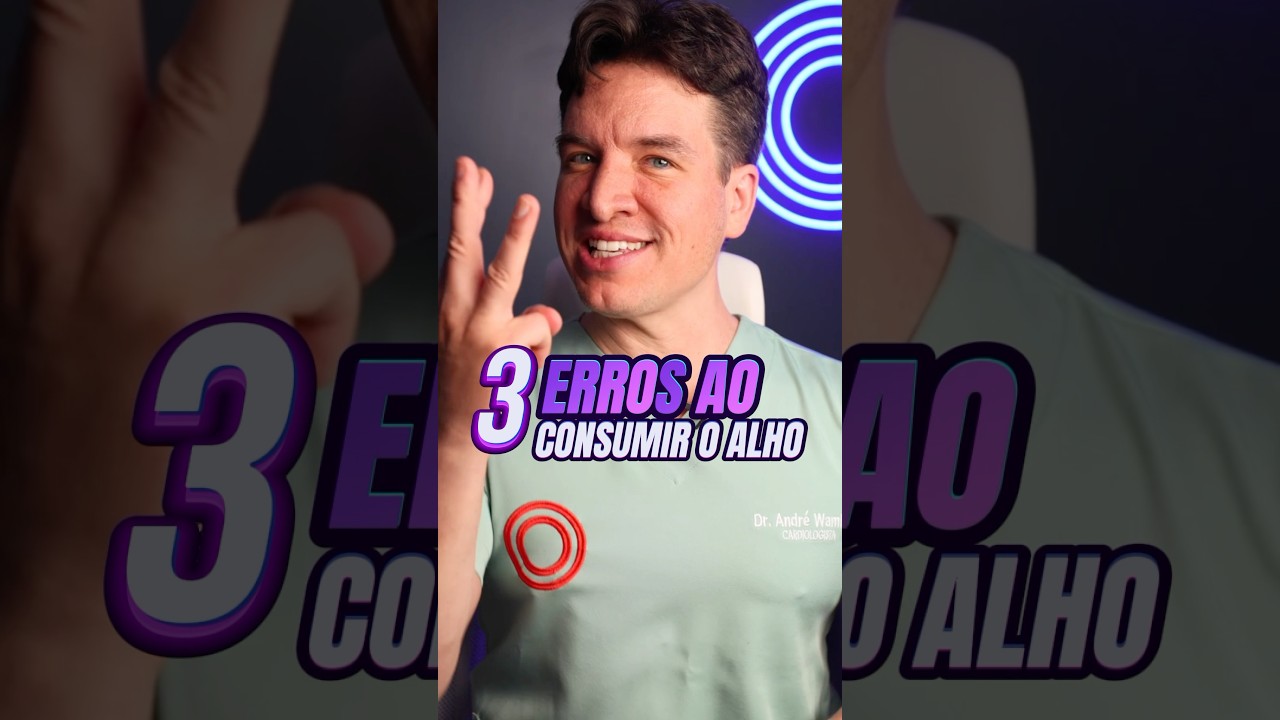 PIORES ERROS ao COMER ALHO! #shorts
