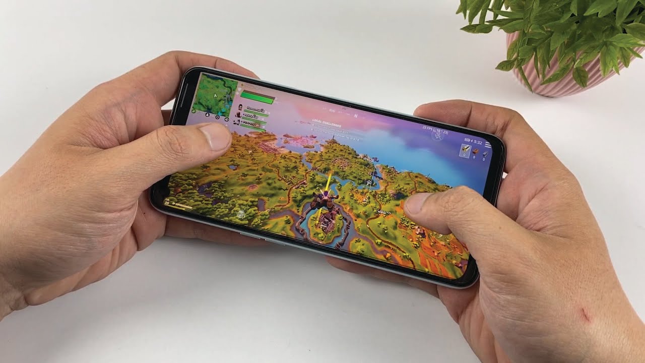 Realme 7 Fortnite Gaming test and Battery Drain test | Configuration Settings