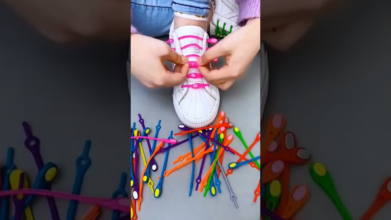 #Shorts Amazing Products TikTok Video | Silicone Shoe Laces