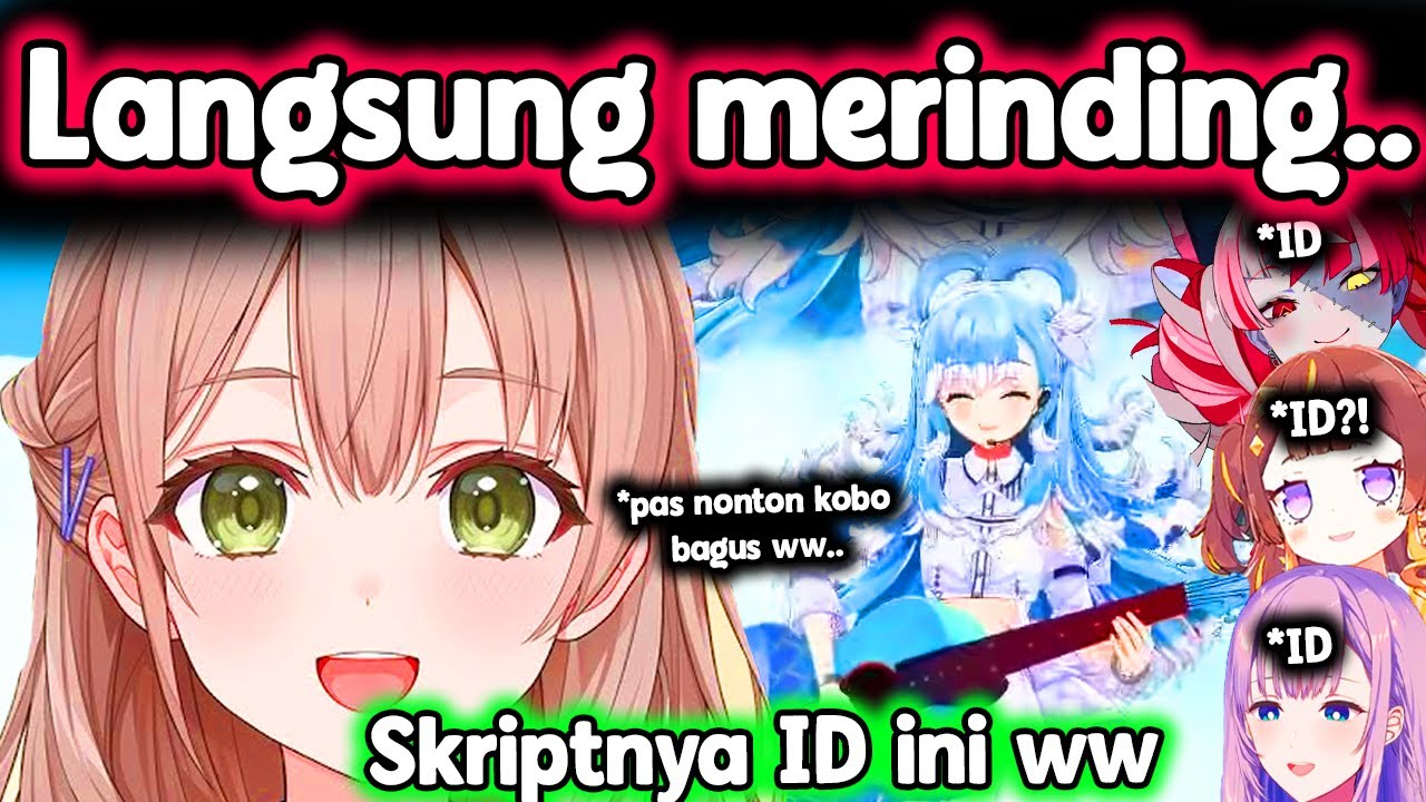 Sayaka Bingung Bilang ID Tapi Ada ANYA, Reaksi Liat KOBO Nyanyi..【Hololive】