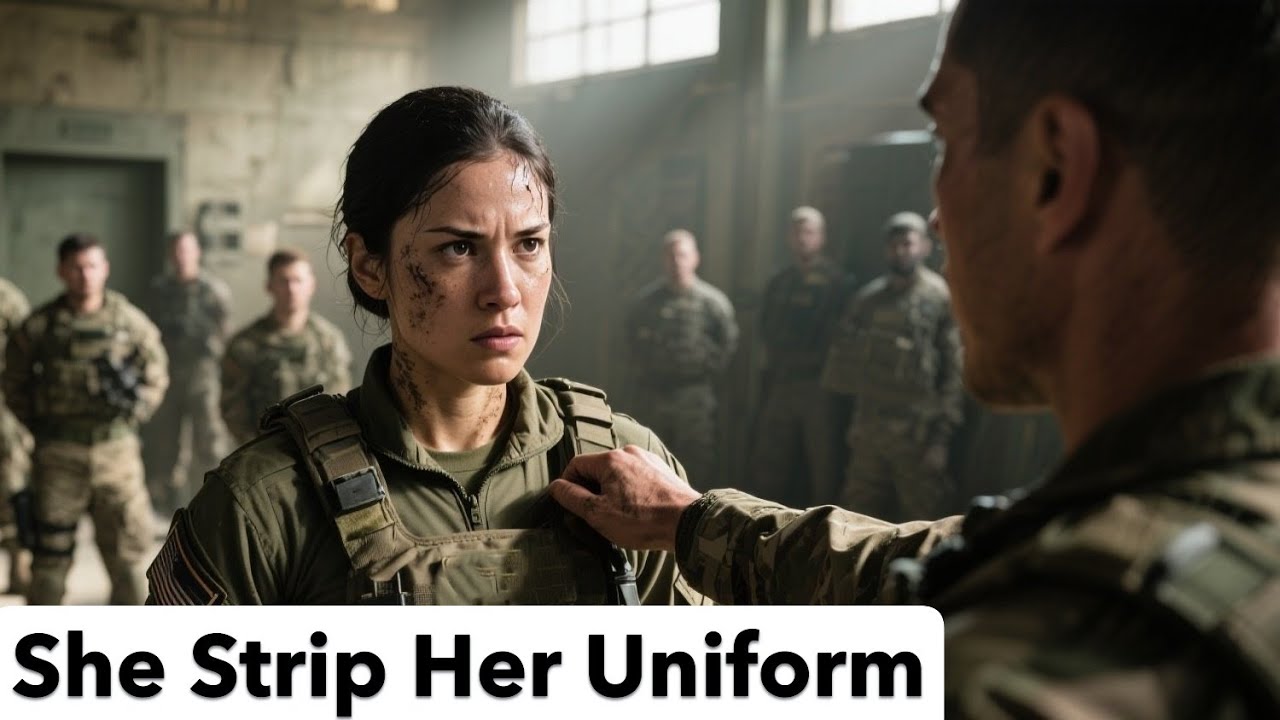 A SEAL Demanded She Strip Her Uniform — Then the Entire Base Went Quiet at Her Rank | Emotional |