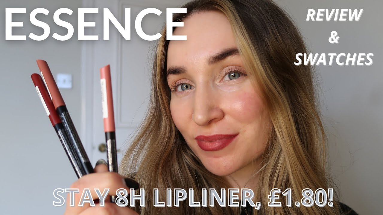 ESSENCE STAY 8H LIPLINERS / / SWATCHES AND REVIEW.