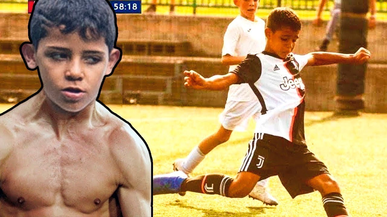 Cristiano Ronaldo Jr é uma Máquina! Quer saber por quê?