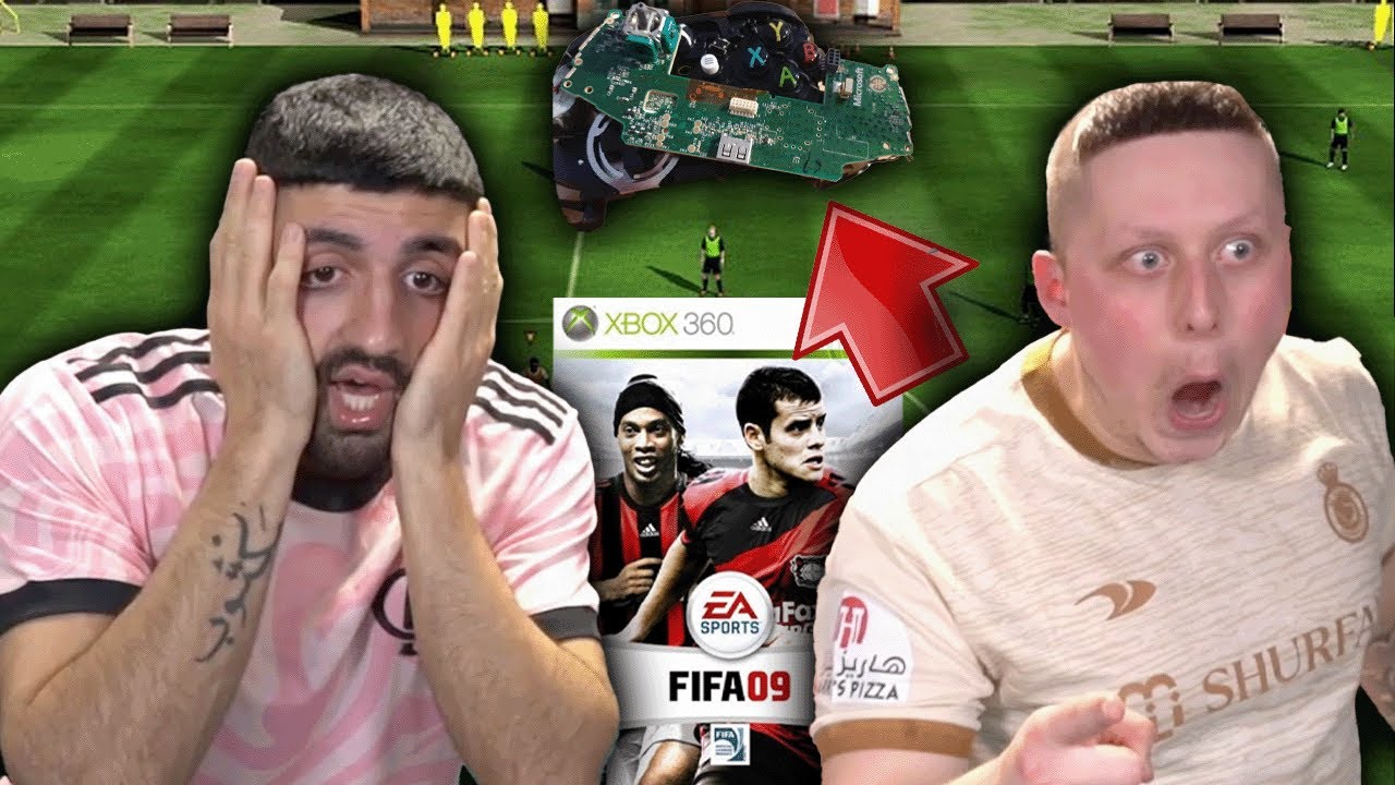 Jordan & Semih SPIELEN FIFA 09 mit AGRESSIONEN