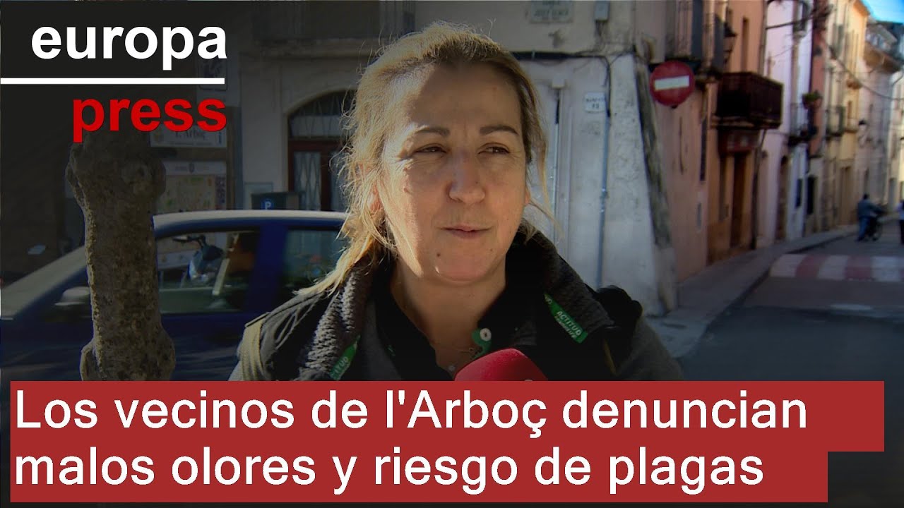 Los vecinos de l'Arboç denuncian malos olores y riesgo de plagas