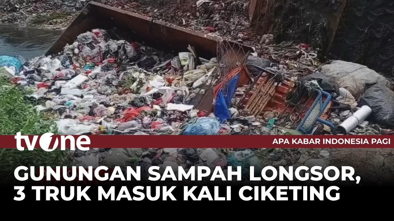 Gunungan Sampah di Bantargebang Longsor | AKIP tvOne