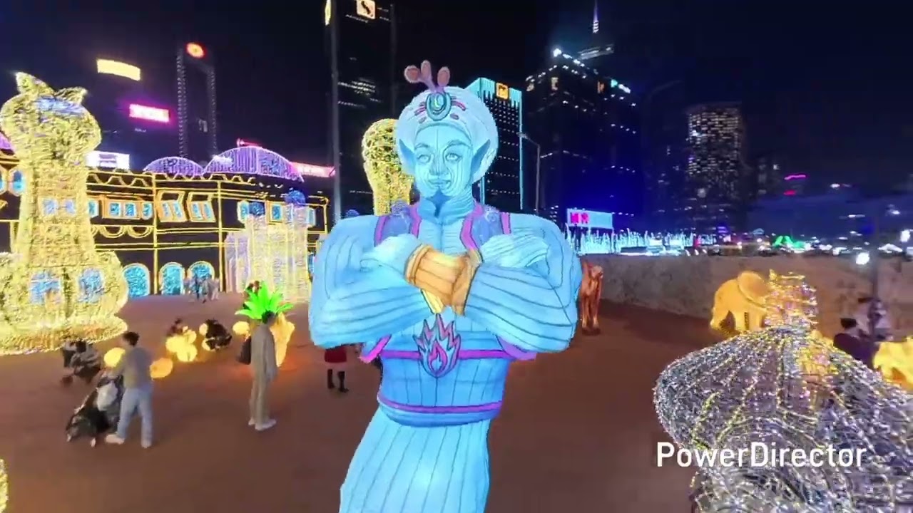 25.12.24 Festilumi Hong Kong 灣仔海濱聖誕燈飾