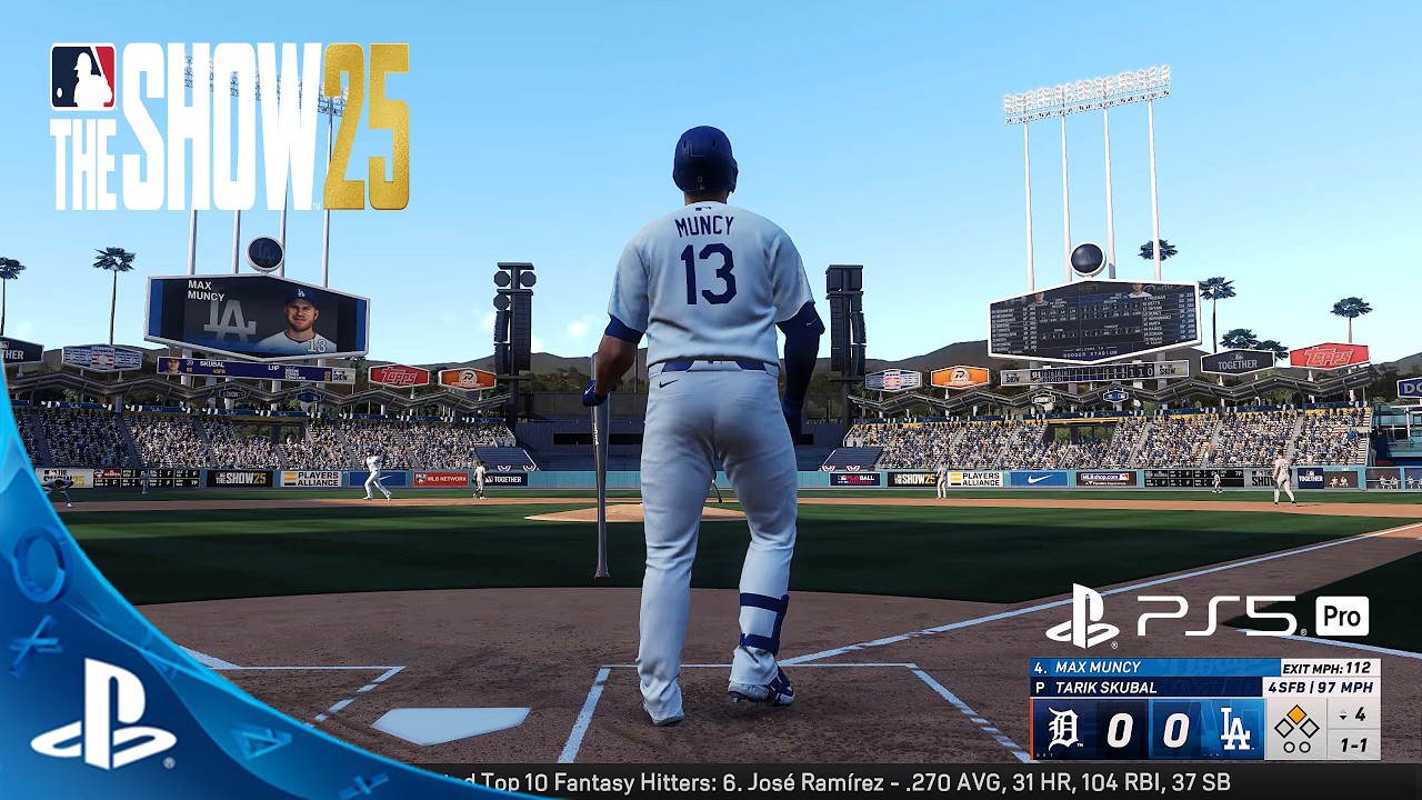 MLB The Show 2025! - Gameplay Detroit Tigers vs. Los Angeles Dodgers (PS5 PRO) 4K
