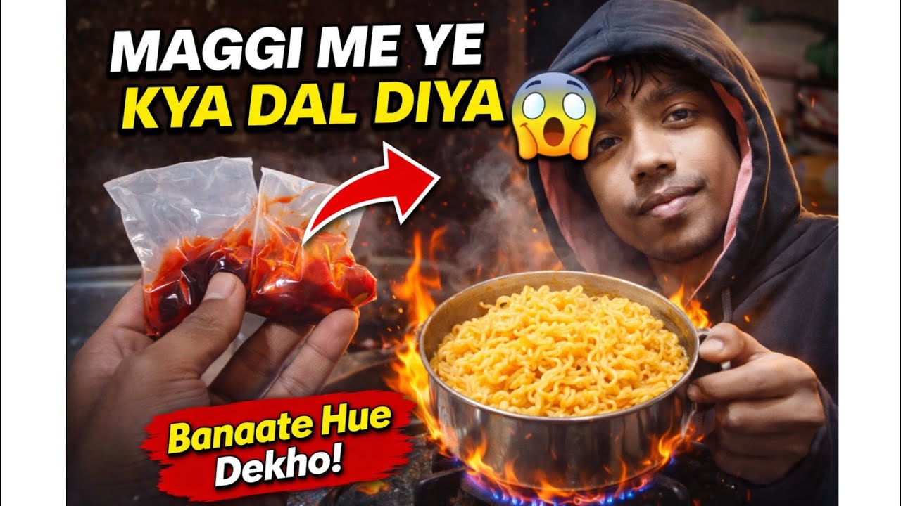 Maggi Me Ye Kya Dal Diya 😱 | Banaate Hue Dekho | daily vlog | #dailyvlog #viralvideo ..