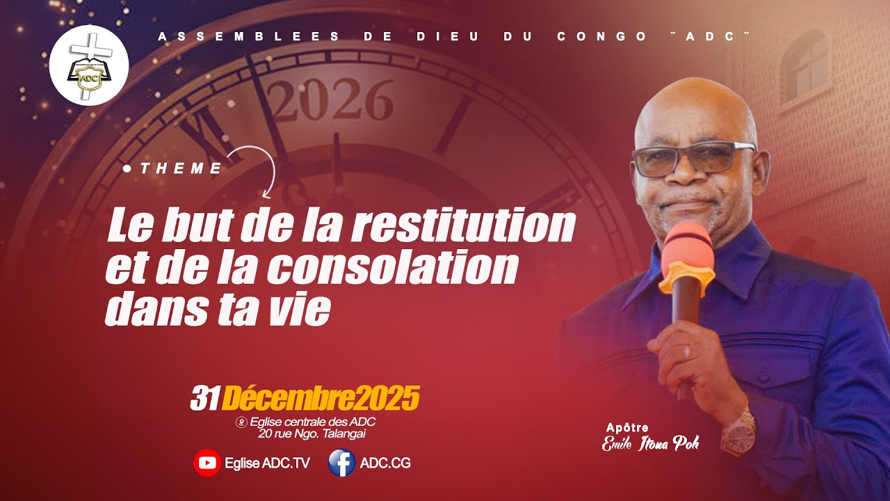 Le but de la restitution et de la consolation dans ta vie