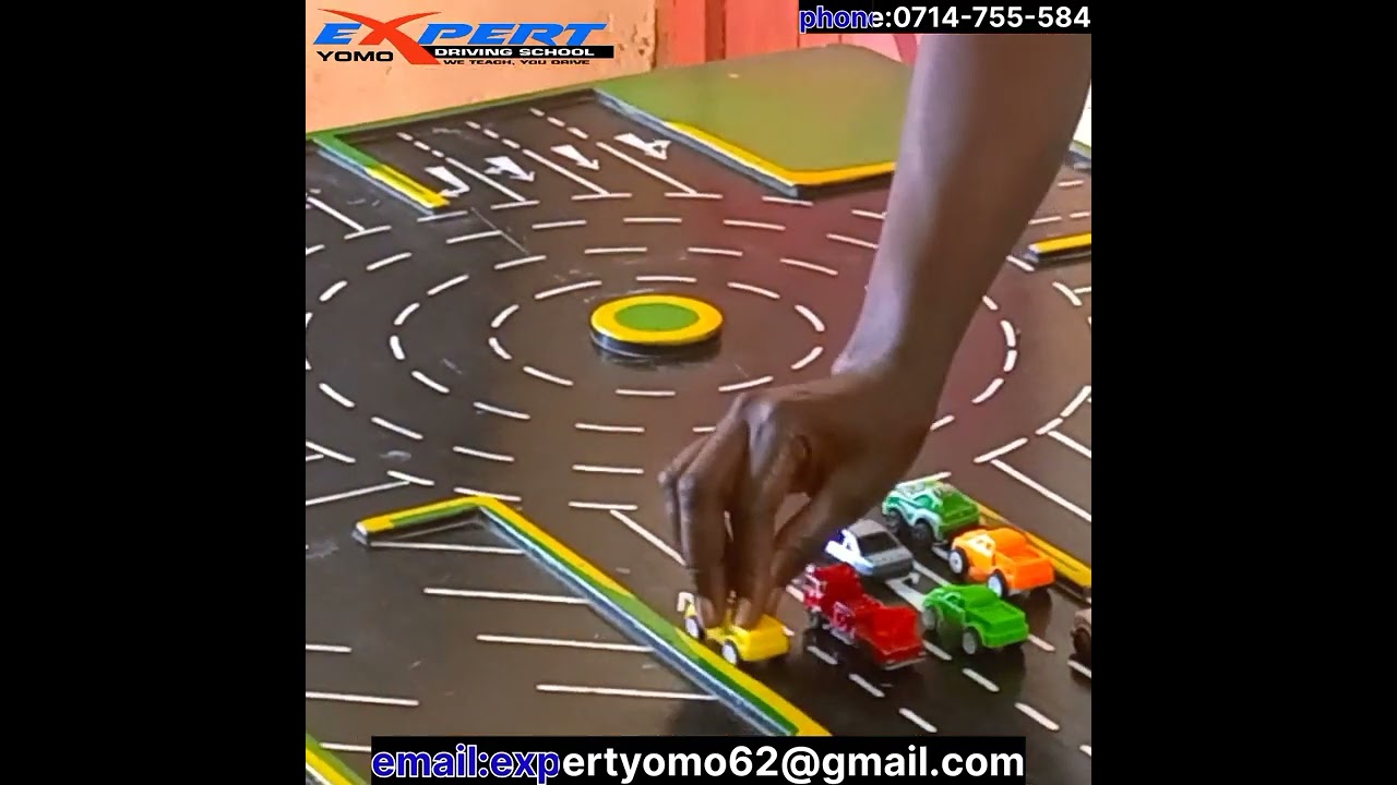the options of a model town board on major roads and minor roads in kenya