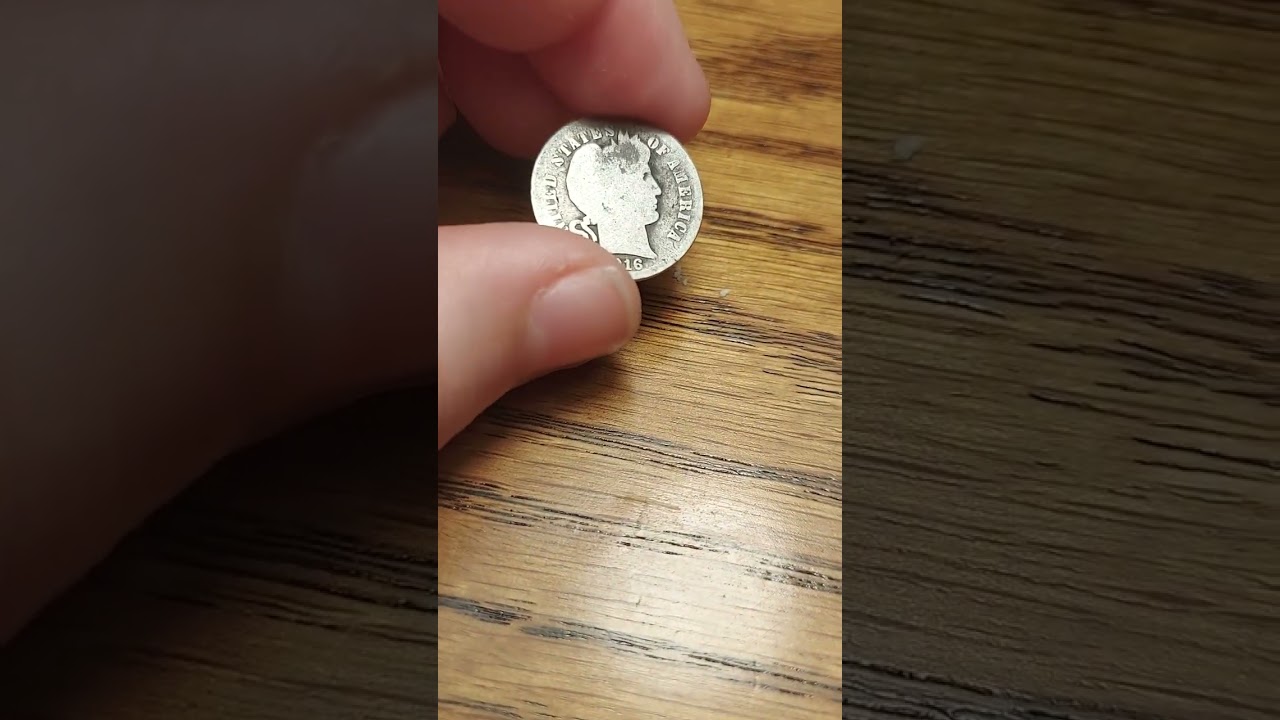 1916 barber dime #coins