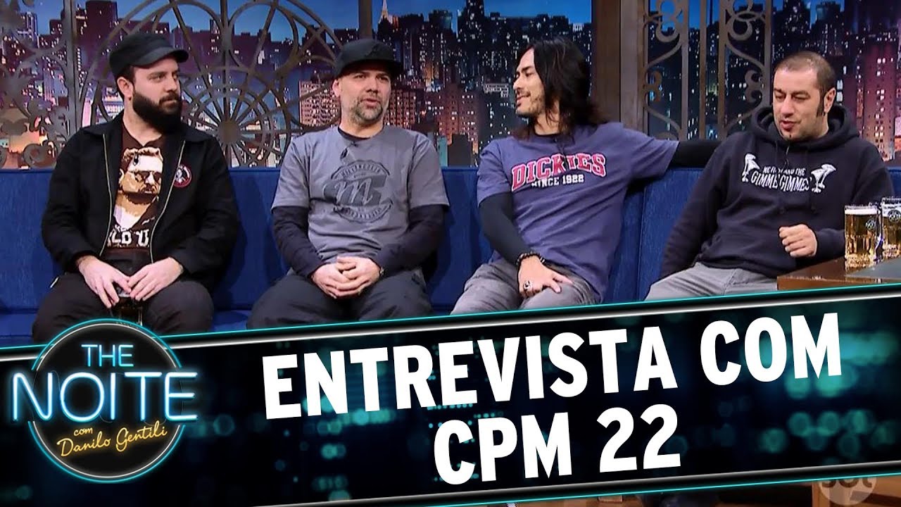 Entrevista com CPM 22 | The Noite (11/07/17)