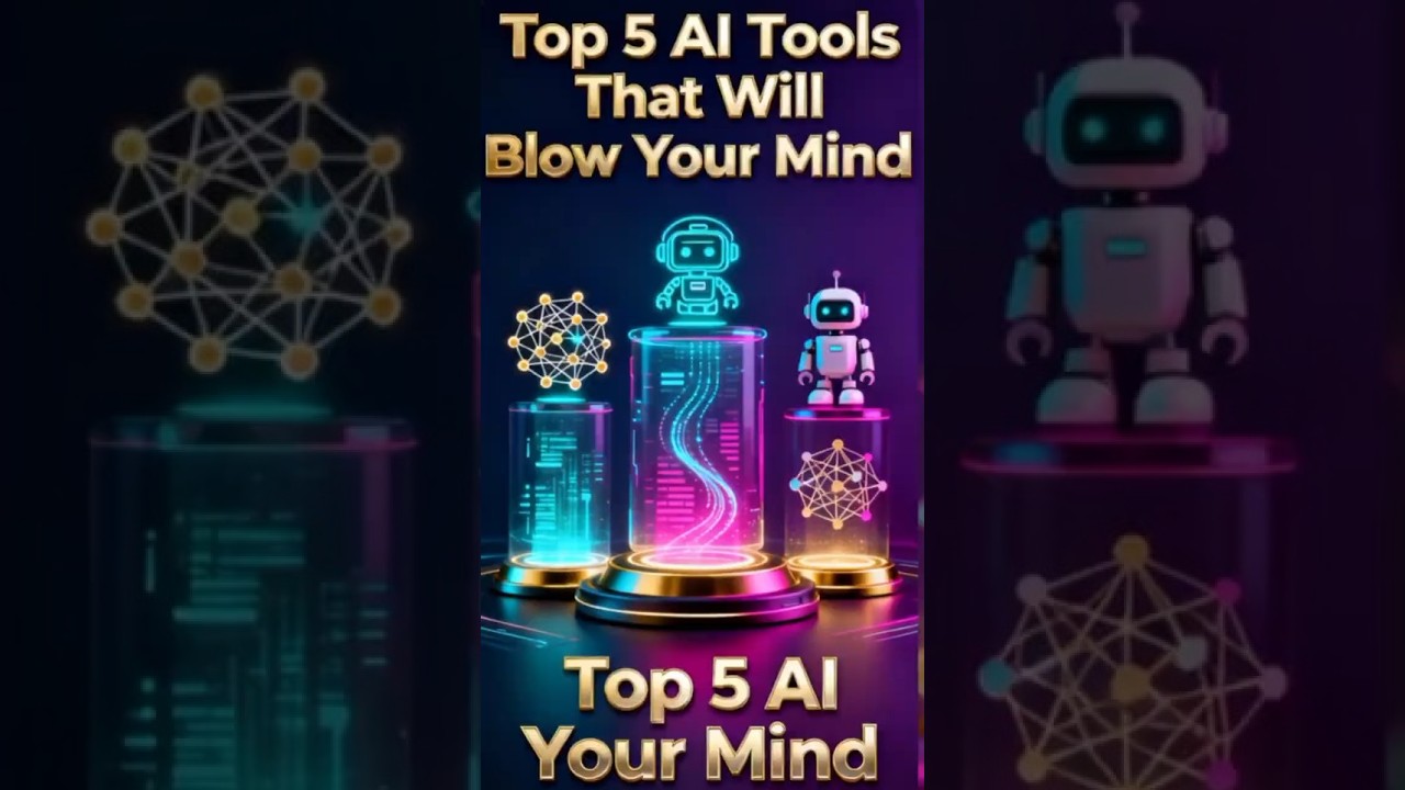 top 5 ai tools that will blow your mind#AITools #AI2025