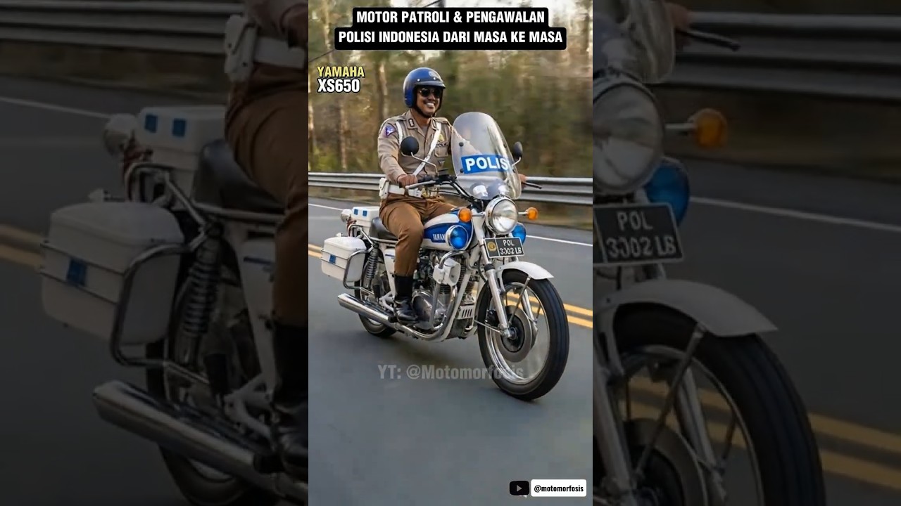 Evolusi Motor Patwal Polisi Indonesia: Dari Harley sampai BMW
