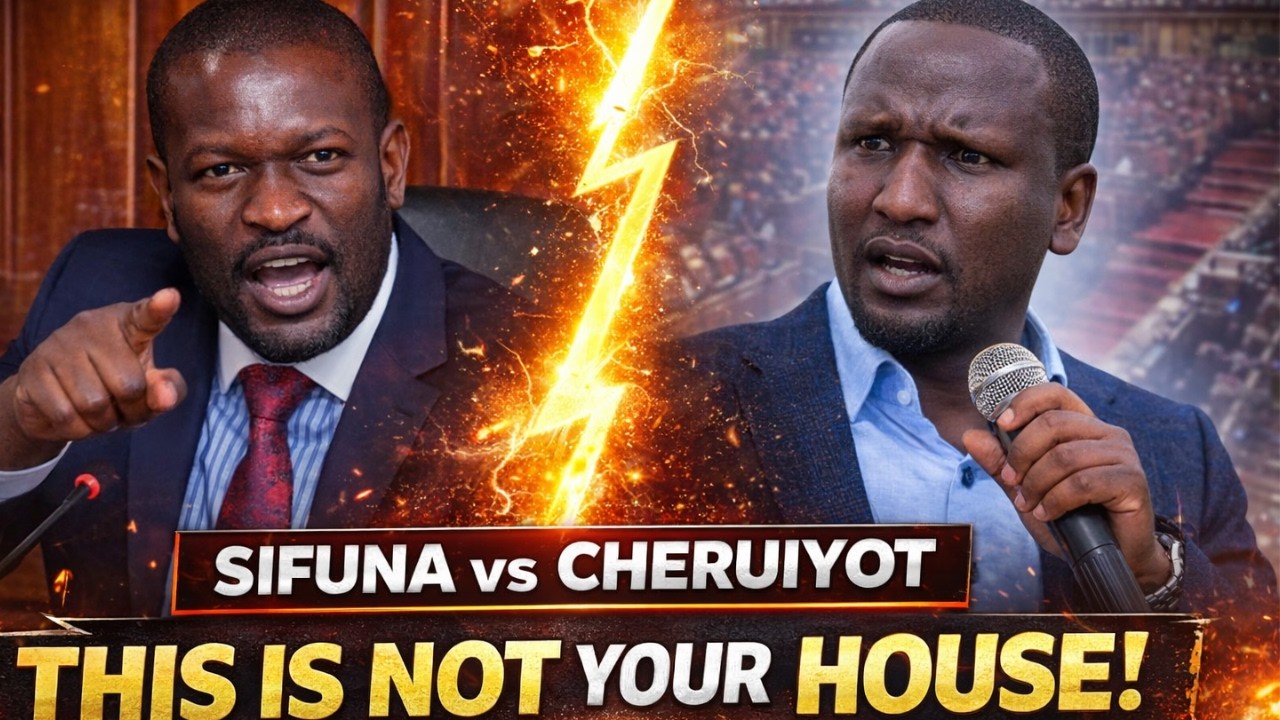 THE DAY AARON CHERUIYOT FACED THE WRATH OF SUPER SENATOR SIFUNA!!