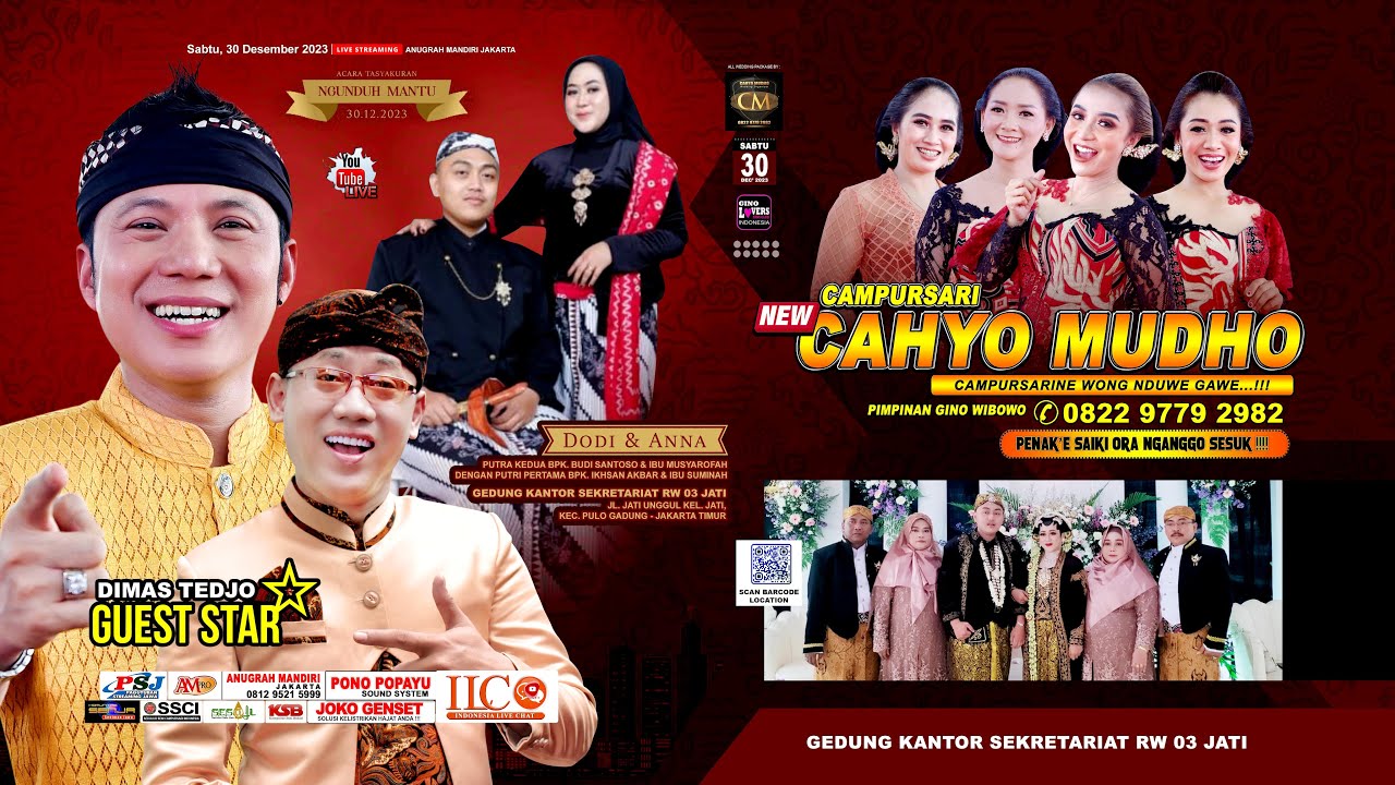 FULL CAMPURSARI NEW CAHYO MUDHO DHIMAS TEDJO DODI & ANNA -  PAK BUDI BOSS AYAM PULO GADUNG MANTU