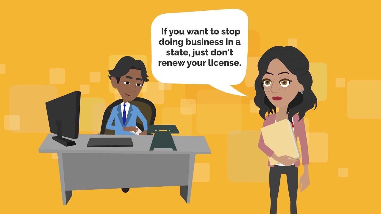 Compliance Myths BUSTED - When you stop doing business in a state, just don&rsquo;t renew your license.
