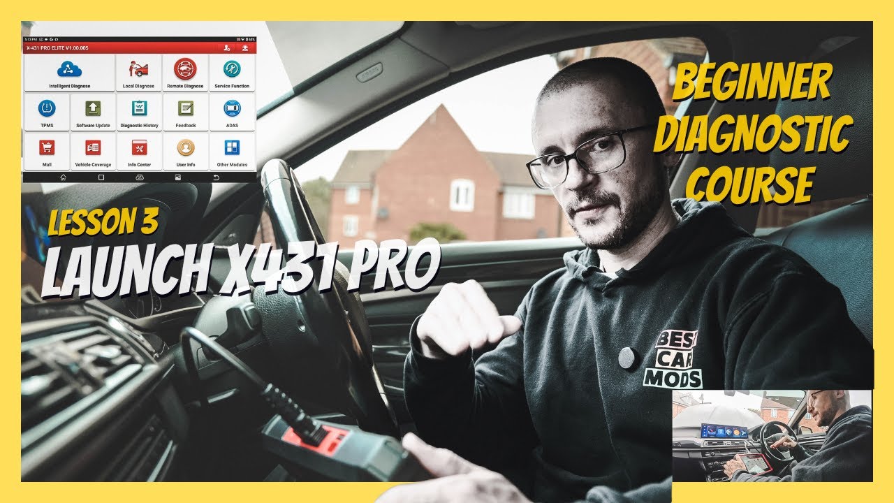 Как использовать Launch X431 Pro Elite (пошаговое руководство для начинающих)