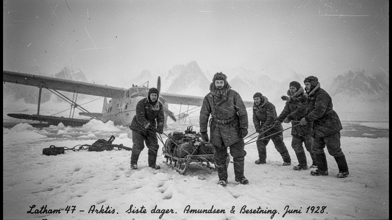 Roald Amundsen O MAIOR Explorador Polar DESAPARECEU no Ártico Salvando Inimigos