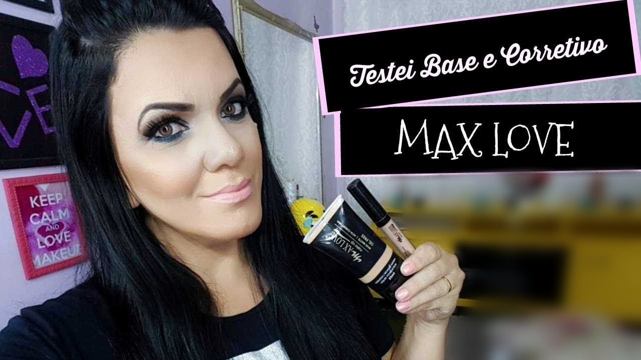 #VEDA5 - Testei Base Alta Cobertura/Corretivo Max Love (&Eacute; TUDO ISSO MESMO?)