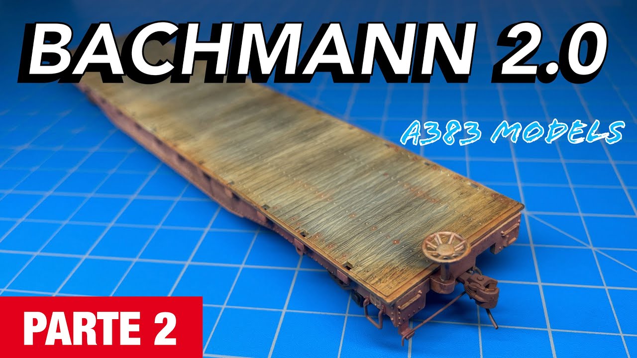 Como mejorar tus vagones Bachmann, agregando detalles y temperizando (Parte 2)