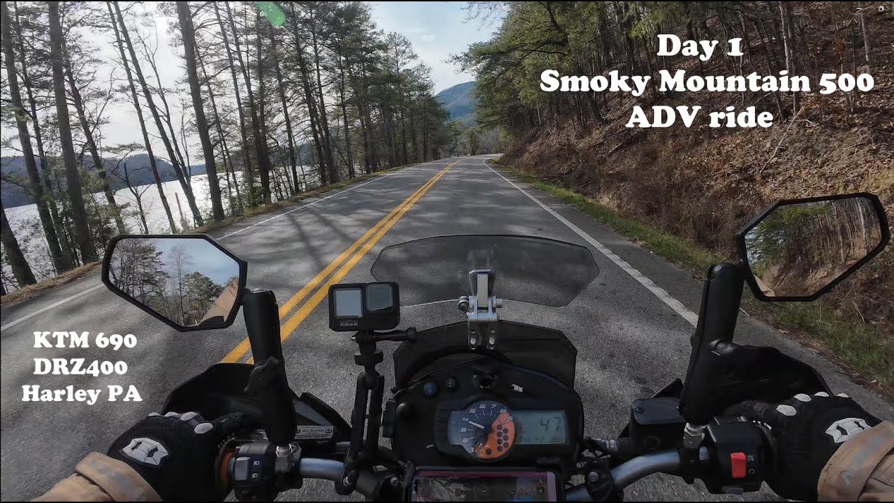 Day 1 of our SM500 ADV ride