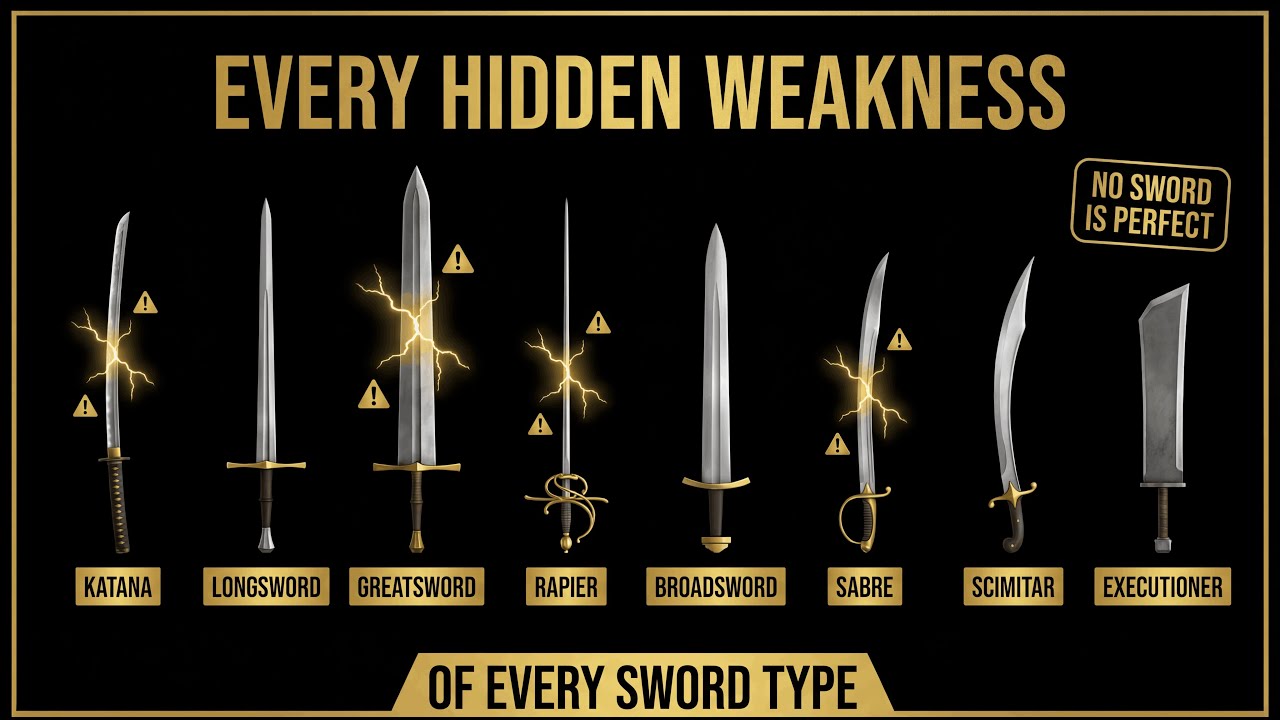 Every Hidden Weakness of Each Sword Type Explained