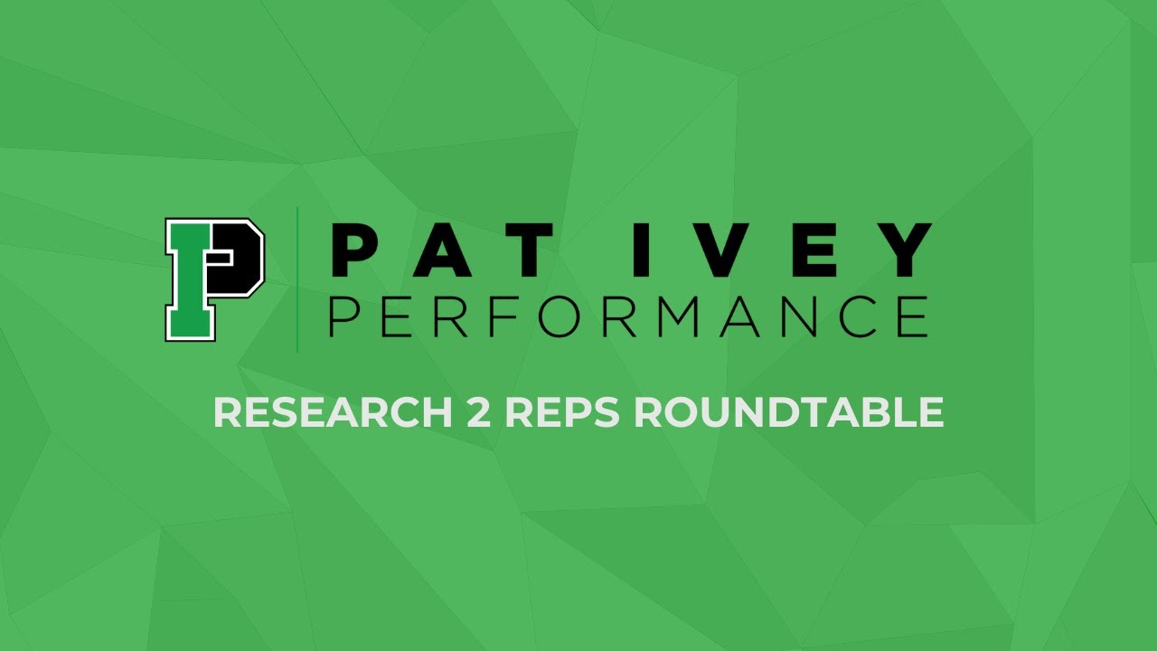 Research 2 Reps Roundtable - John DeWitt