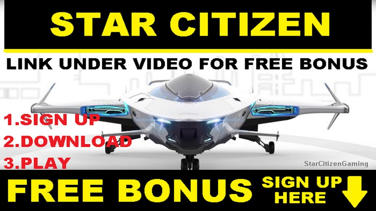 Star Citizen - NEW LUXURY SHIP - Sign up with BONUS Refferal Code below