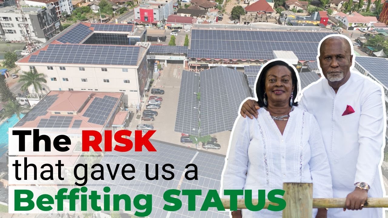 He Sold All His Properties in America and Europe to Set up a Solar Powered Shopping Mall in Ghana!!
