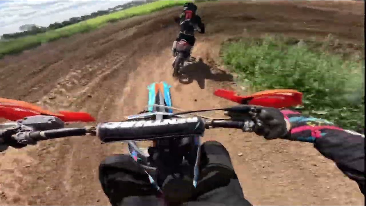 Besthorpe Mx pond crash kids main track 9/8/25